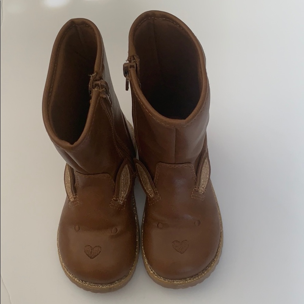Cat&Jack size 8 brown toddler boots